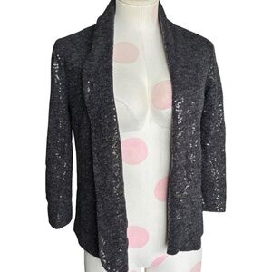 Victor Alfaro Sequin Blazer - Black XS